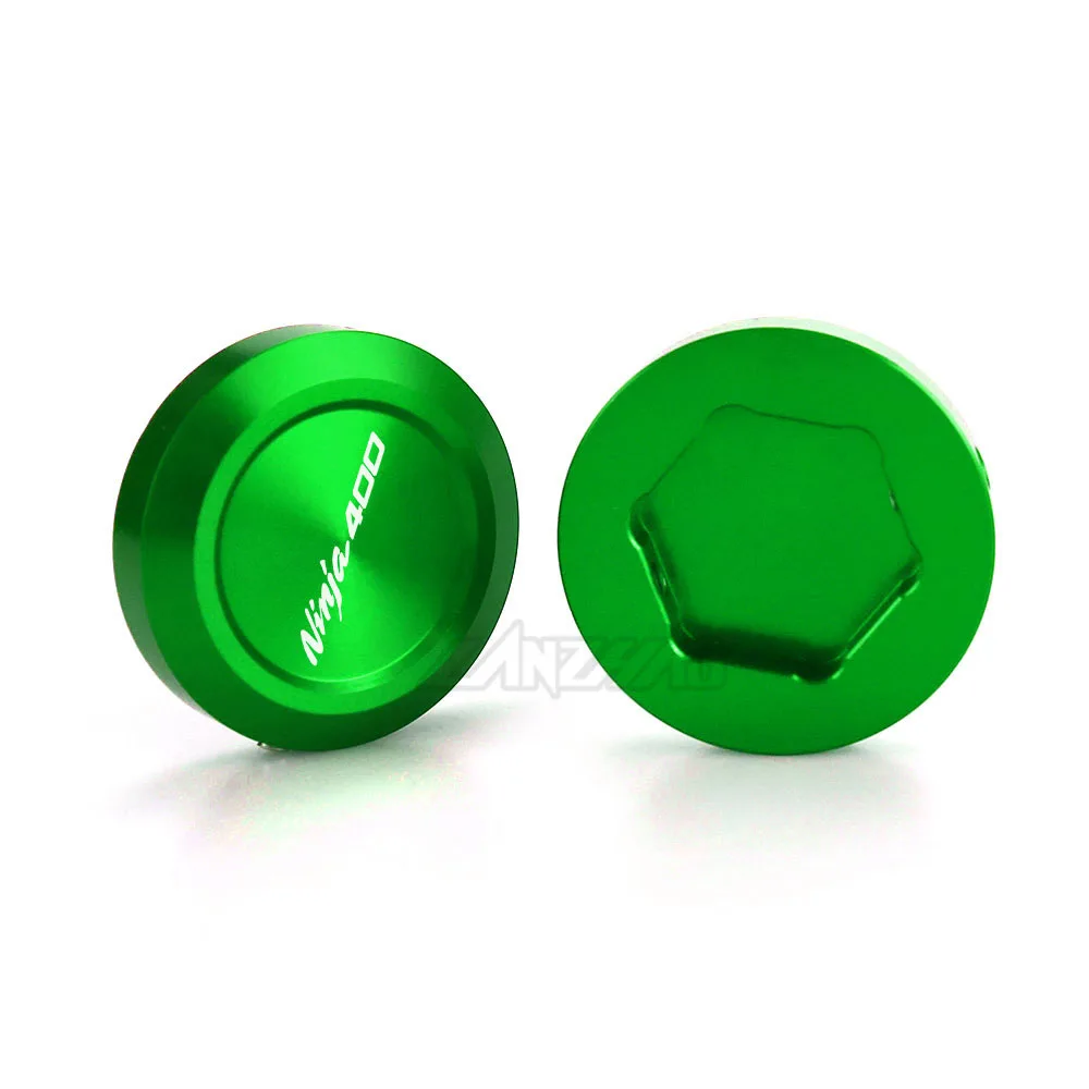 Крышка Подвески передней вилки мотоцикла NINJA 400 алюминиевые аксессуары с ЧПУ для