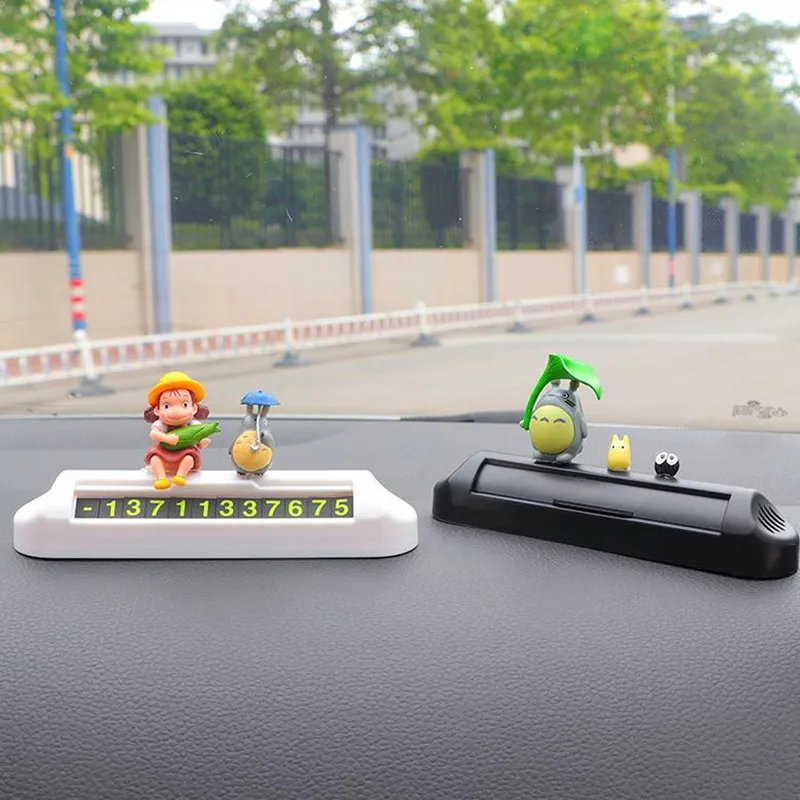 

My neighbor totoro anime action figure prefect quality car decoration Temporary stop sign toys gifts