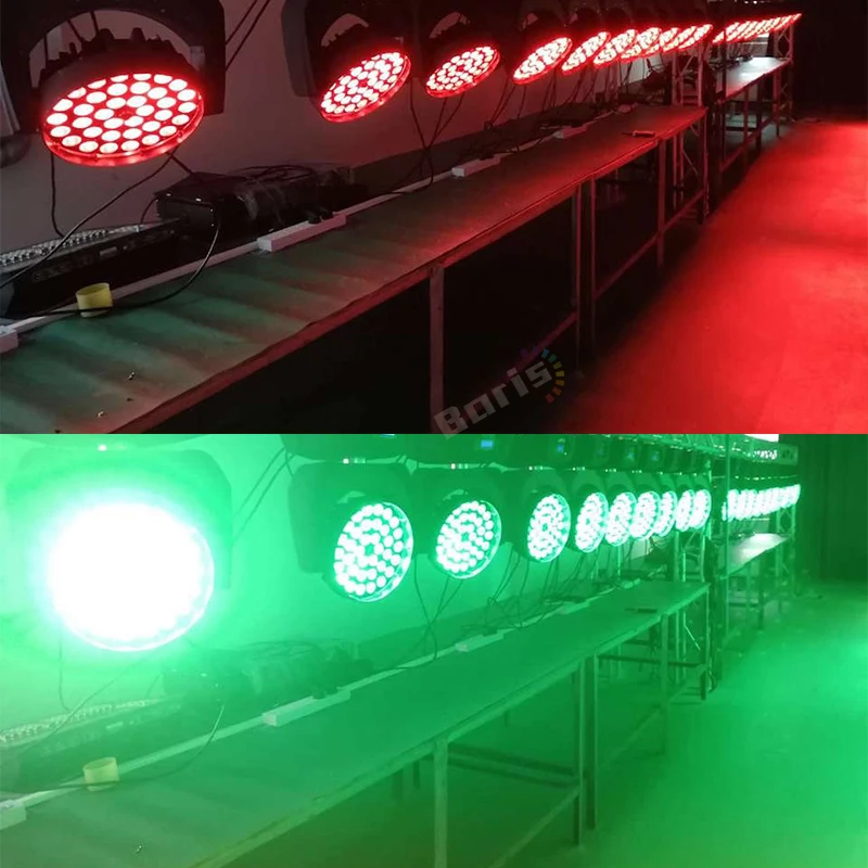 Чехол с подвижной головкой 6x10 Вт 36x12 RGB-подсветодиодный ка 5 в 1 |