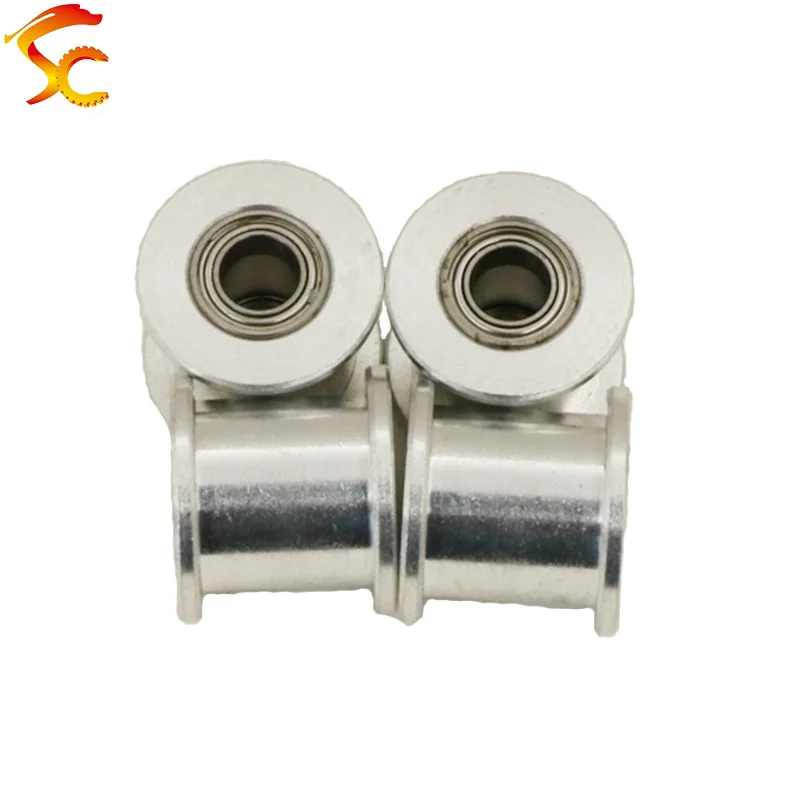 10 шт./лот GT2 20 размер зубов без колеса (зуб) отверстие 4 мм/5 мм алюминиевые