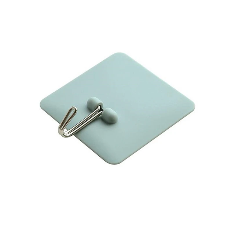 A blue 1pc 2 шт. многофункциональные вакуумные Крючки Присоски кухонные принадлежности подвесной крючок присоски форма НЛО пластиковый крюк аксессуары для ванной комнаты - Цвет: A blue 1pc