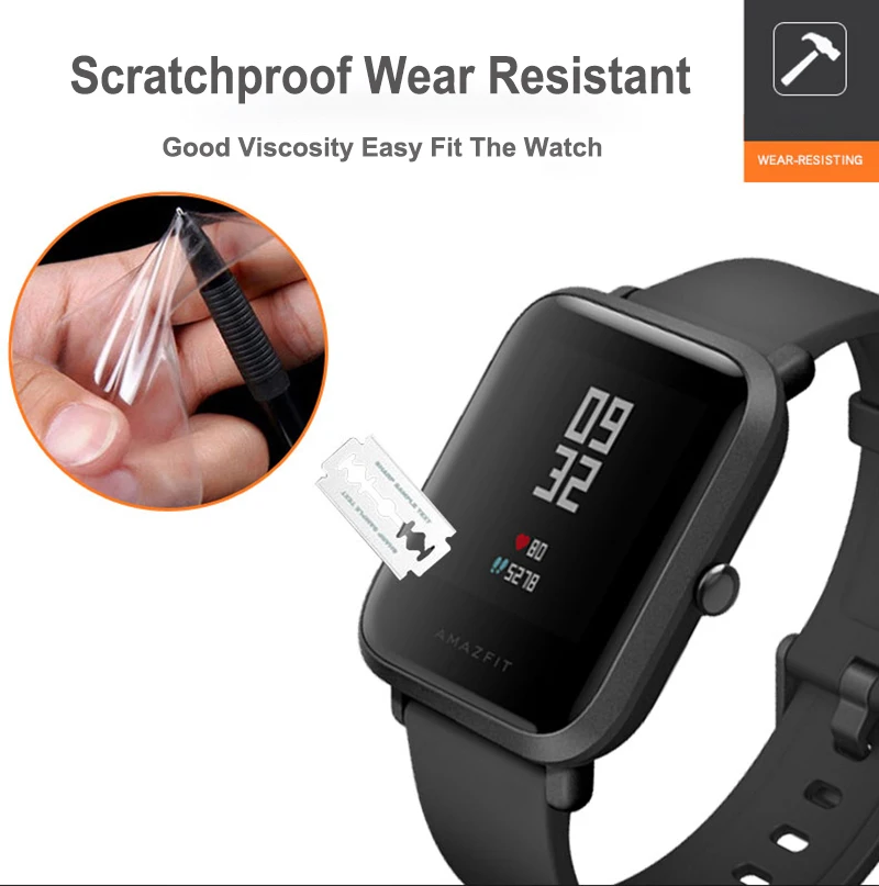 XShum Amazfit bip чехол протектор для Xiaomi amazfit bip аксессуары Бампер ТПУ Защита экрана защитный чехол