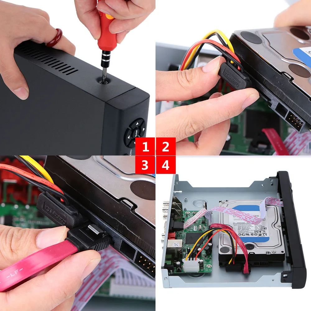 5MP AHD DVR 5в1 H.265 H.264 HDMI система безопасности CCTV 4CH 8CH 16CH канал NVR Гибридный аудио