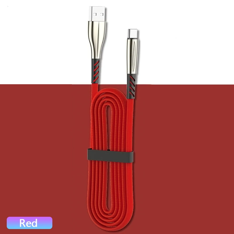 Red 5А Микро usb type C кабель супер быстрая зарядка телефона Microusb для iphone huawei Xiaomi Android зарядное устройство Шнур Supercharge провод - Цвет: Red