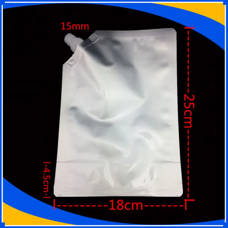 20 шт 1000 мл Фольга напитков сетки органайзеры в ванную напиток сок кофе Bubbletea