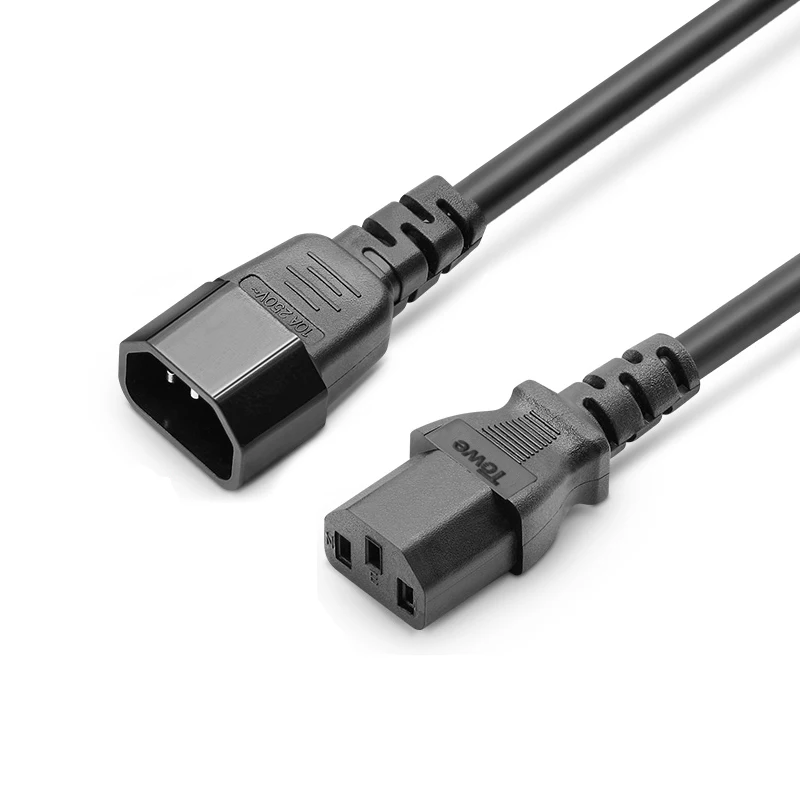 TOWE PDU server power cable C13 to C14 conversion extension 1.5 mm² TW-F-C13 / C14-1.8m | Безопасность и защита