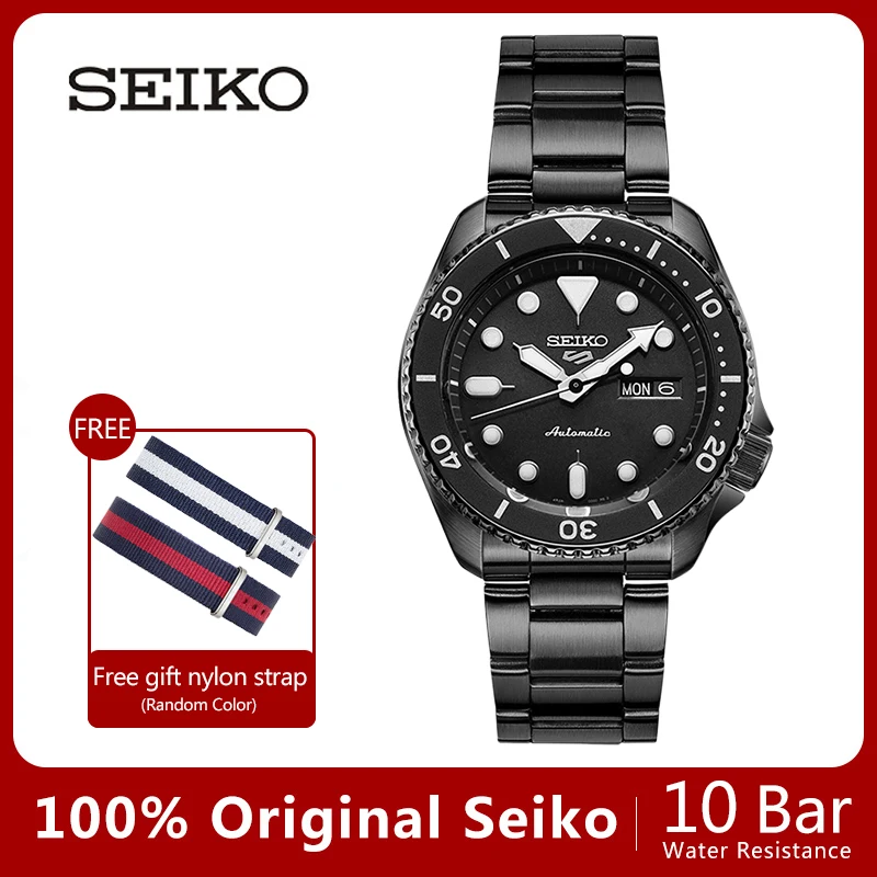SRPD65K1 Оригинальные официальные новые SEIKO часы автоматические механические ныряльщик водонепроницаемые светящиеся Men'sWatch Азия - Цвет: SRPD65K1