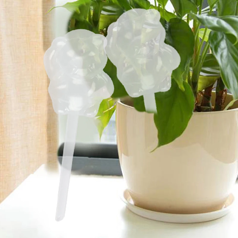 

Самополивающиеся шарики в форме панды, прозрачные пластиковые лампочки для полива растений, принадлежности для сада