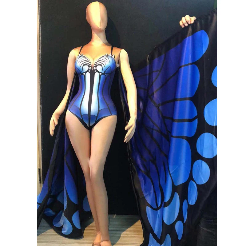 Женское платье для диджея певица сексуальное сценическое боди ночных клубов и