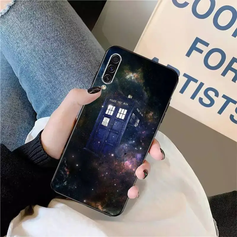 

Tardis Box Doctor Who TV series Phone Case For Samsung galaxy S 9 10 20 A 10 21 30 31 40 50 51 71 s note 20 j 4 2018 plus