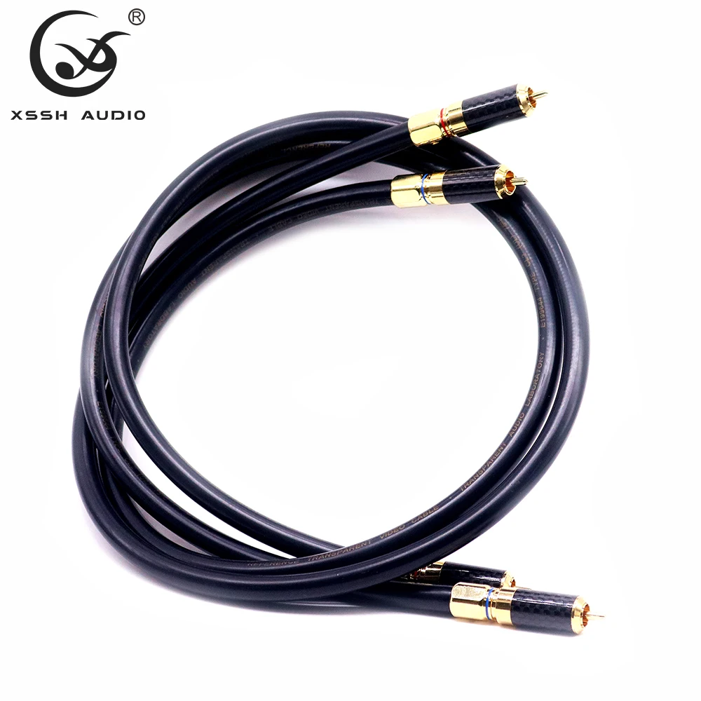 1 пара RCA к Hi Fi йиво из бескислородной меди OCC медной проволоки ядро экраном аудио 10