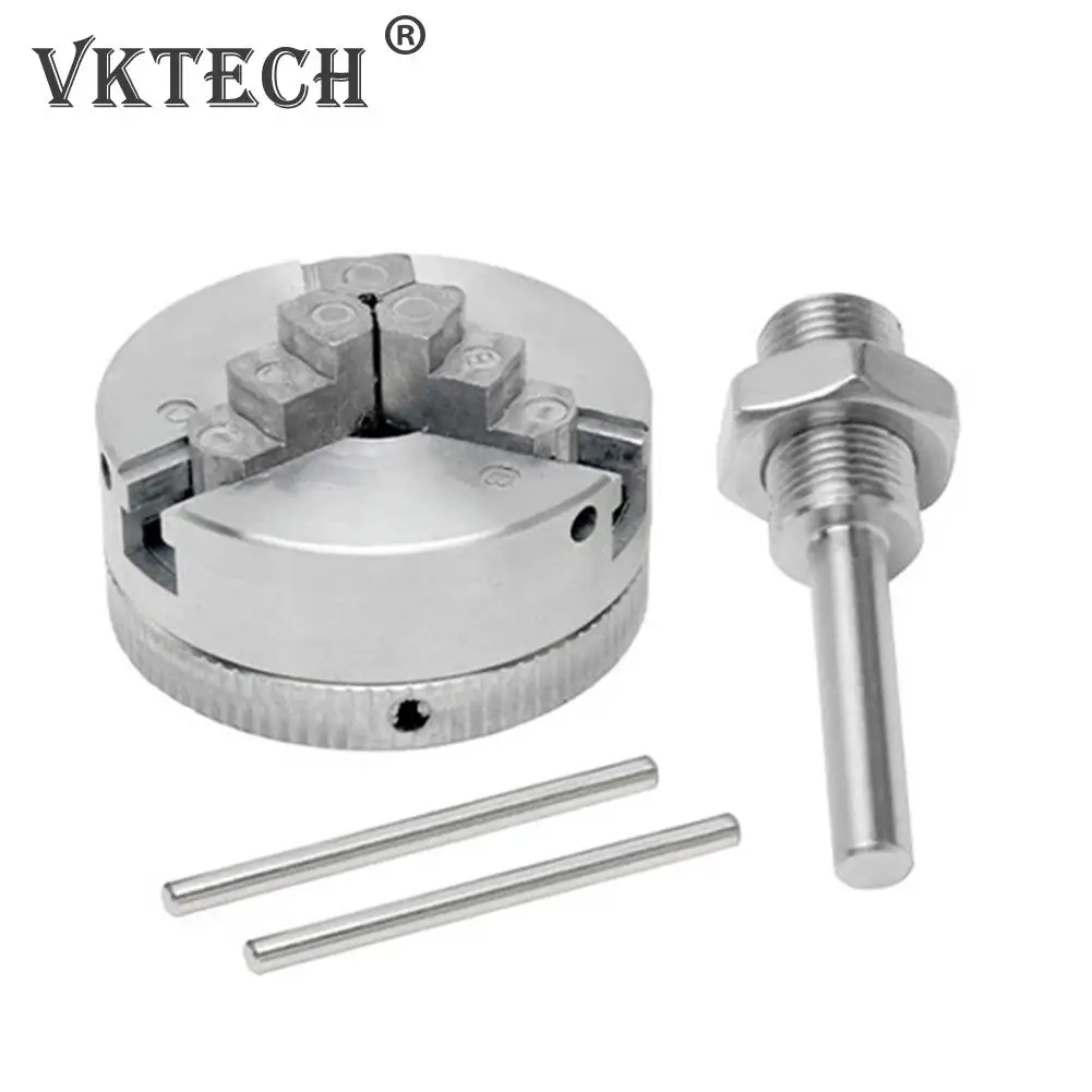 

Z011 Metal 3 Jaws Manual Lathe Chuck Clamp High Carbon Steel Self-Centering Mini Drill Chuck for Lathe Machine Tools
