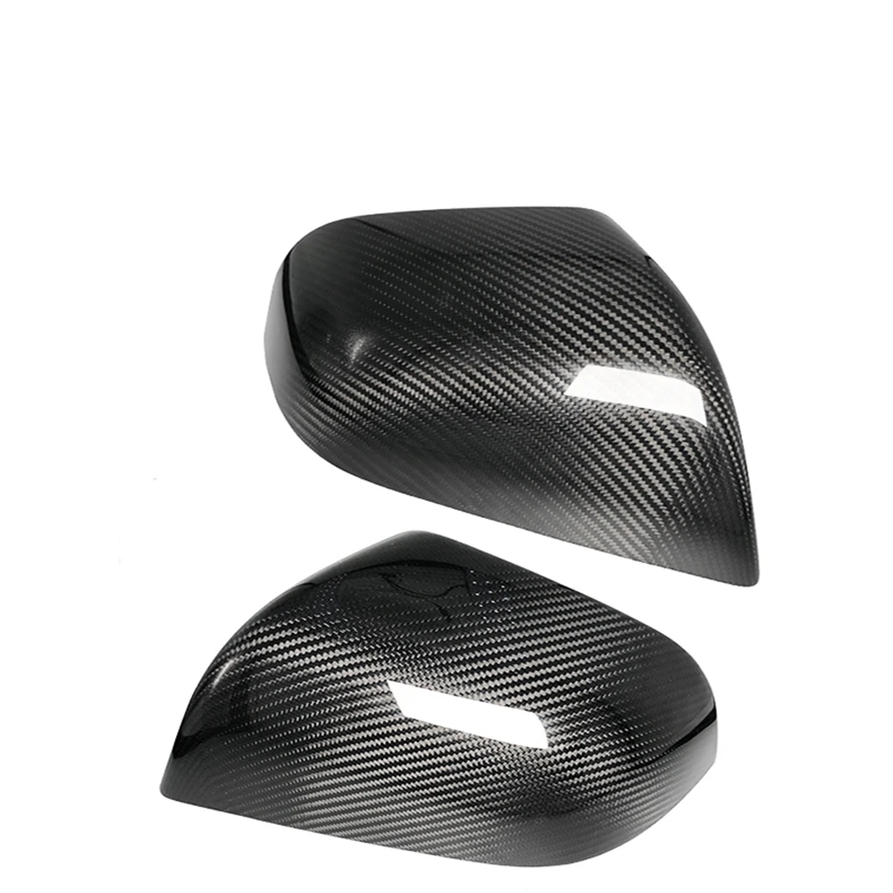 Чехол для зеркала Tesla Model Y 2020-2021 LHD глянцевые колпачки из углеродного волокна