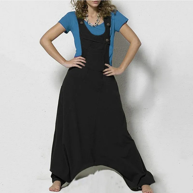 Комбинезон женский без рукавов с боковым карманом |