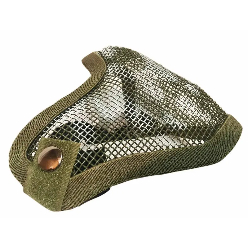 

Steel Wire Party Rice Party Face Cover Sports Bike Cycling Mask Outdoor Road Battle MTB Masks Half Riding Protector