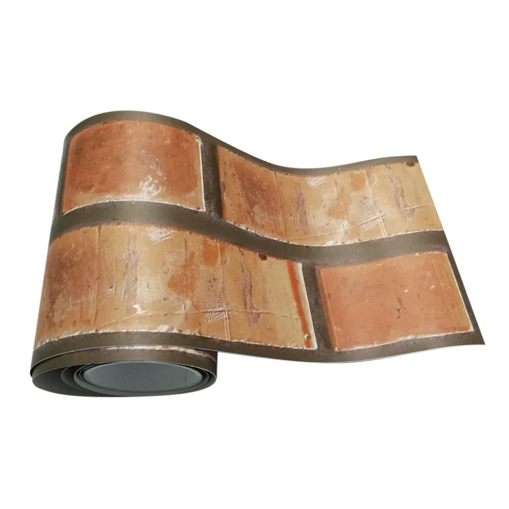 Настенная бумага 20x50 см самоклеящаяся плитка художественная металлическая