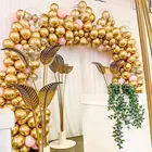 10050 шт., 10 дюймов, жемчужный хромированный металлический латексный шар, золотистый воздушный шар, арка для дня рождения, свадьбы, детского праздника, декоративные игрушки, шары