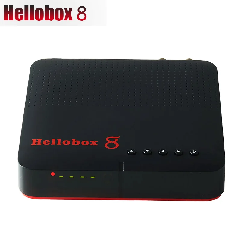 New Hellobox 8 receiver satellite DVB-T2 DVB S2 Combo TV Box Tuner Support TV Play On Phone Satellite TV Receiver DVB S2X H.265