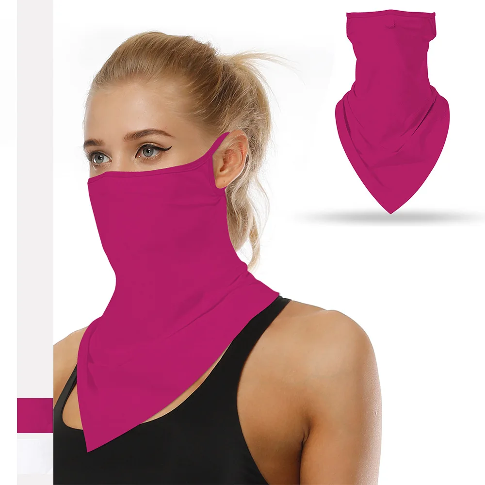 Балаклава с ушками Пейсли подвесная бандана летняя шифоновая накидка на лицо и