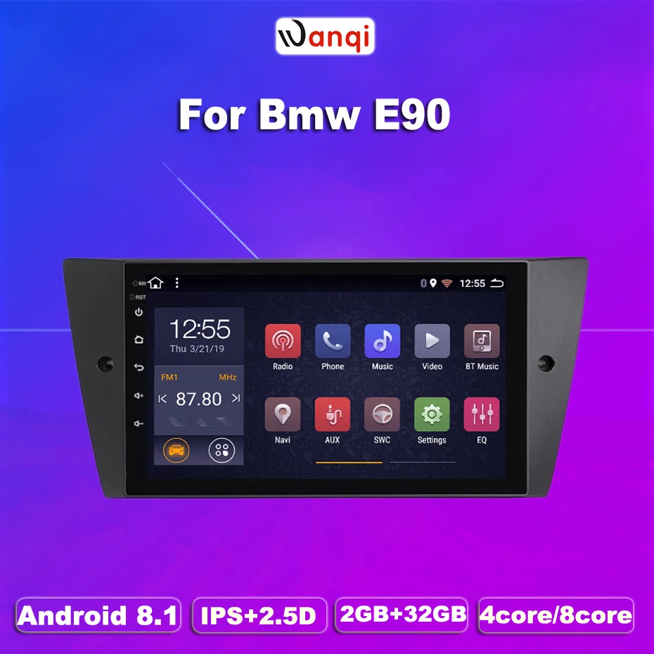 2G Оперативная память 32G Встроенная 9 дюймов gps Android 8 1 автомобиля DVD стереосистема