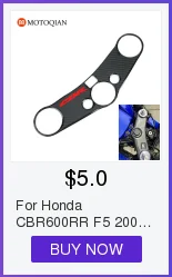 Для Honda CBR600RR 03 04 CBR600 RR 2003 2004 CBR 600 43 мм руль для гоночного велосипеда мото регулируемая вилка ручка бар гонщик мотоцикл