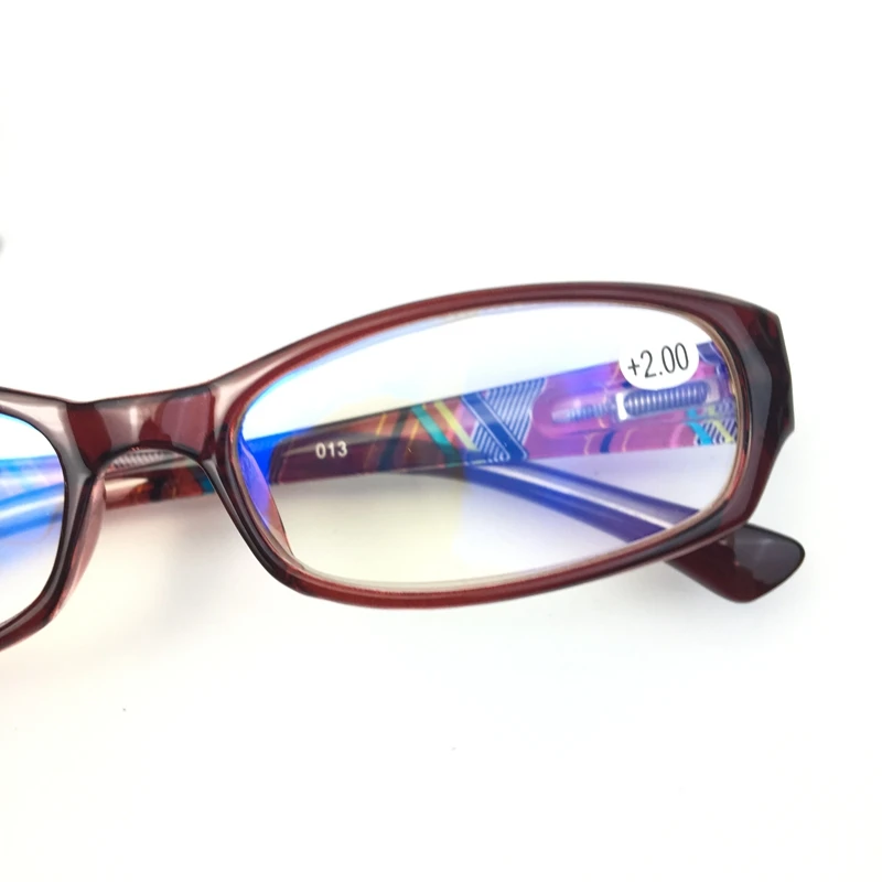 Модные мужские и женские очки для чтения DRDAR фиолетовые квадратные пластиковые