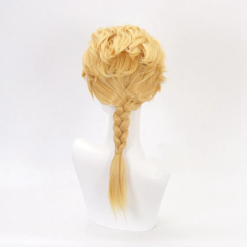 Парик для косплея Джоджо из Необычные приключения | Тематическая одежда и
