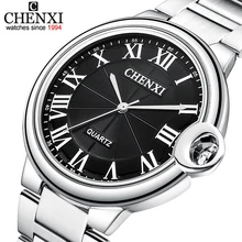 CHENXI Роскошные брендовые кварцевые часы для мужчин и женщин