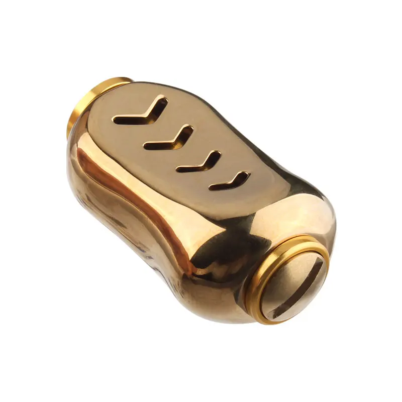 gold Ruke дизайн сплав ручка костюм для Daiwa и Shimano 35 мм 8,8 г подходит 7x4x2,5 подшипник очень красивый DIY Аксессуары - Цвет: gold