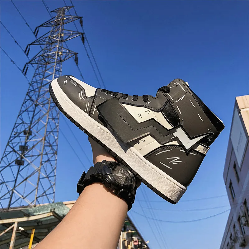 

Pokemon Pikachu Casual Shoes Men Hip Hop Shoes Fashion Chunky Sneakers Men Casual Shoes Travel Mens Running Shoes High Top Shoes