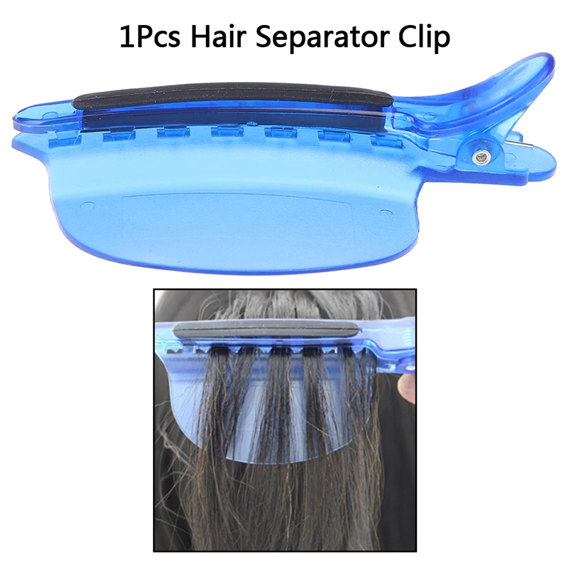 Easy/ Speed Separator Clips Blue Color 1 pieces/lot Sectioning for Hair Extension | Красота и здоровье