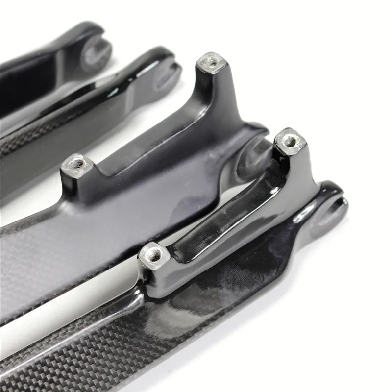 Полностью карбоновая Велосипедная вилка жесткая Конические Вилки для горного