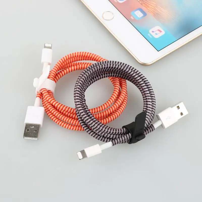 

1.5m Cable Protector Winder For USB Charging Data Cable Wire Protection Cover Protect ,Data Cord Protector Cable Organizer