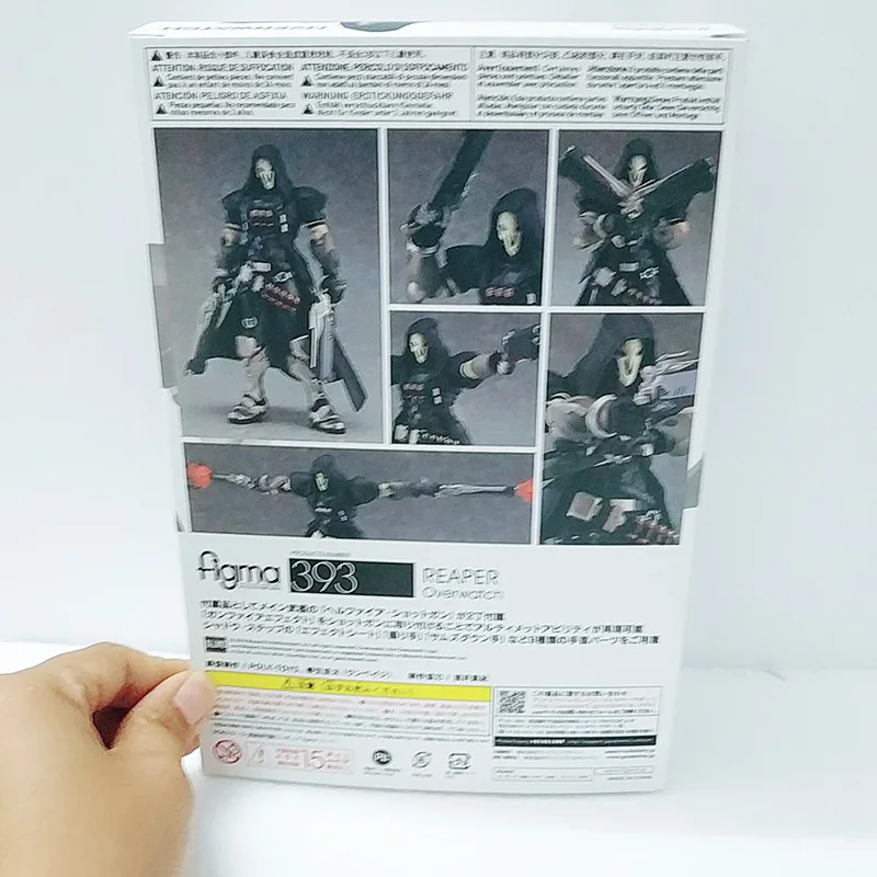 Фигурка Overwatch Figma 393 экшн-фигурка из серии Reaper подарок для детей на Хэллоуин 17 см |