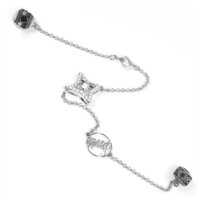 

2021 Fashion Jewelry High Quality SWA New Exquisite Crystal Star Series Charm Women's Pendant Necklace Best Gift Wholesale