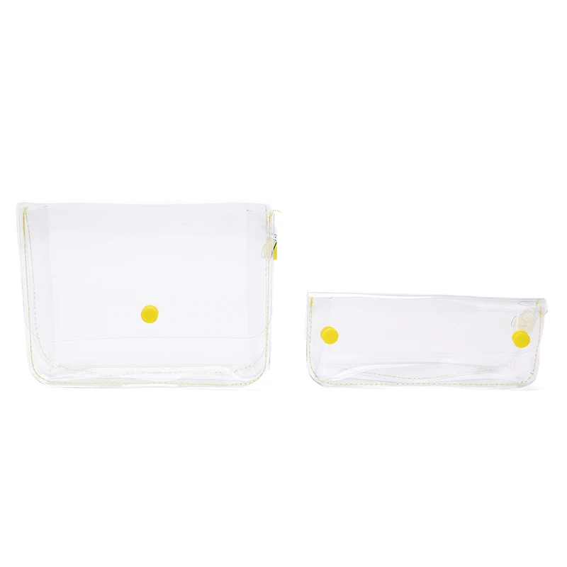 

Ins корейский прозрачный карман для файлов из ПВХ, водонепроницаемая Фотосумка, портативная косметика, канцелярские принадлежности, сумка д...