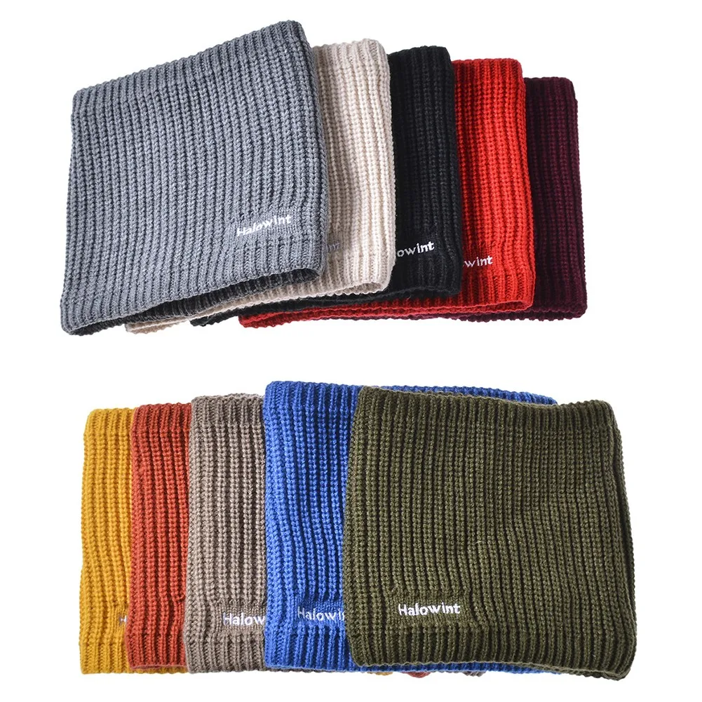 

Unisex Warm Knitting Scarf Winter Outdoor Sports Cycling Skiing Accessories