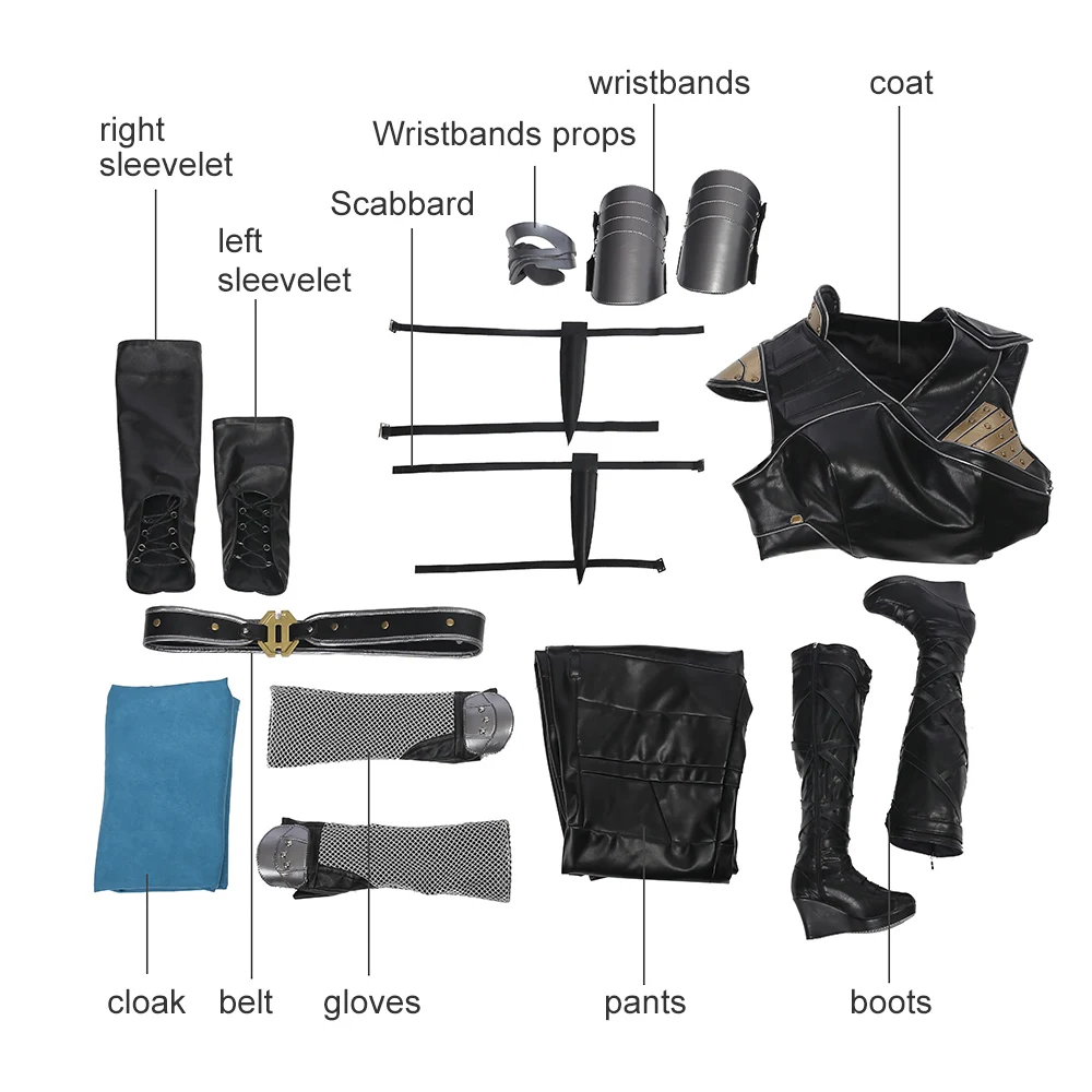 High grade Thor Ragnarok Valkyrie Cosplay Costume Thor 3 Outfit Movie Superhero Battle Suit Fancy Clothes Women Halloween