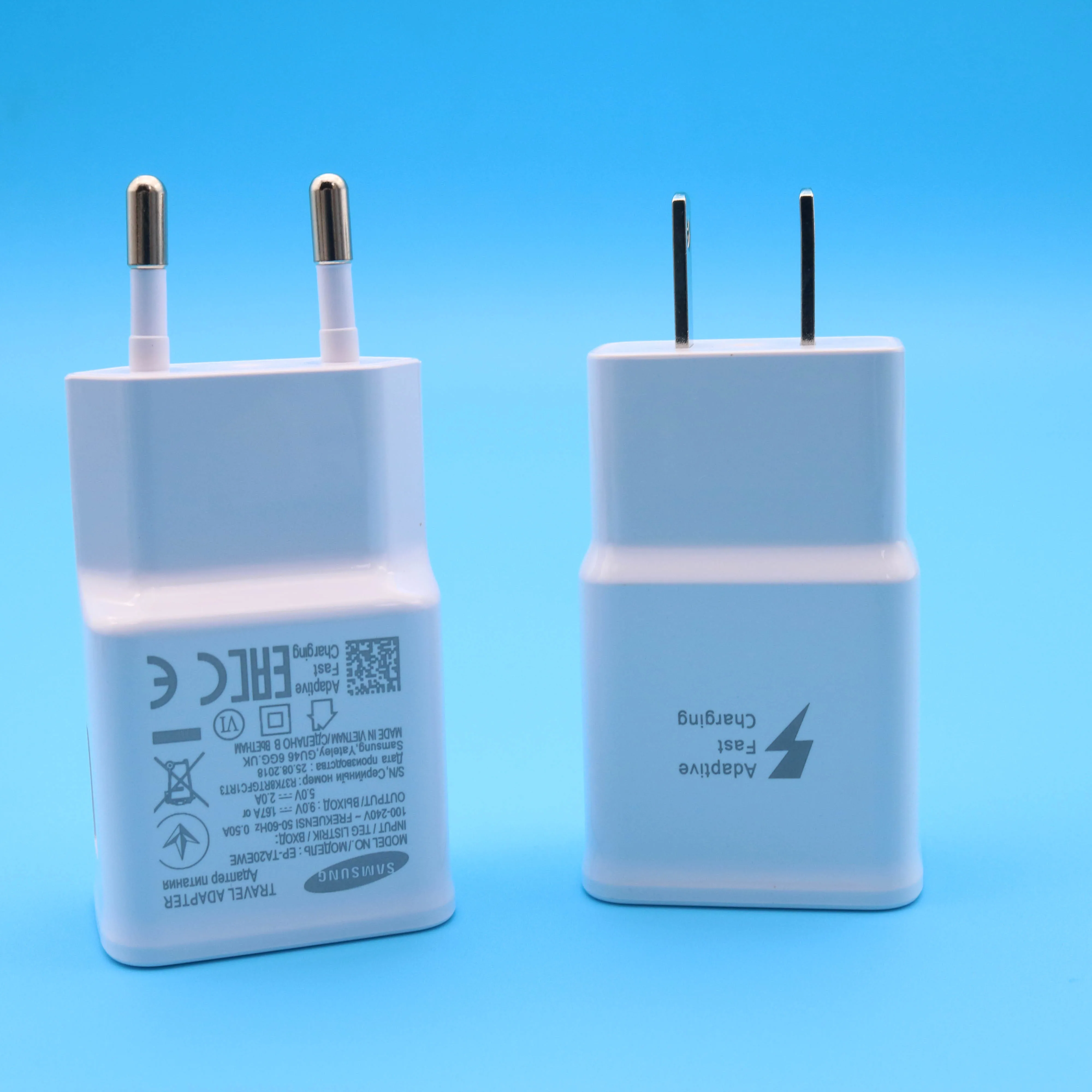 Адаптивное быстрое настенное зарядное устройство Samsung 9 в 67 А 15 Вт с Usb адаптер