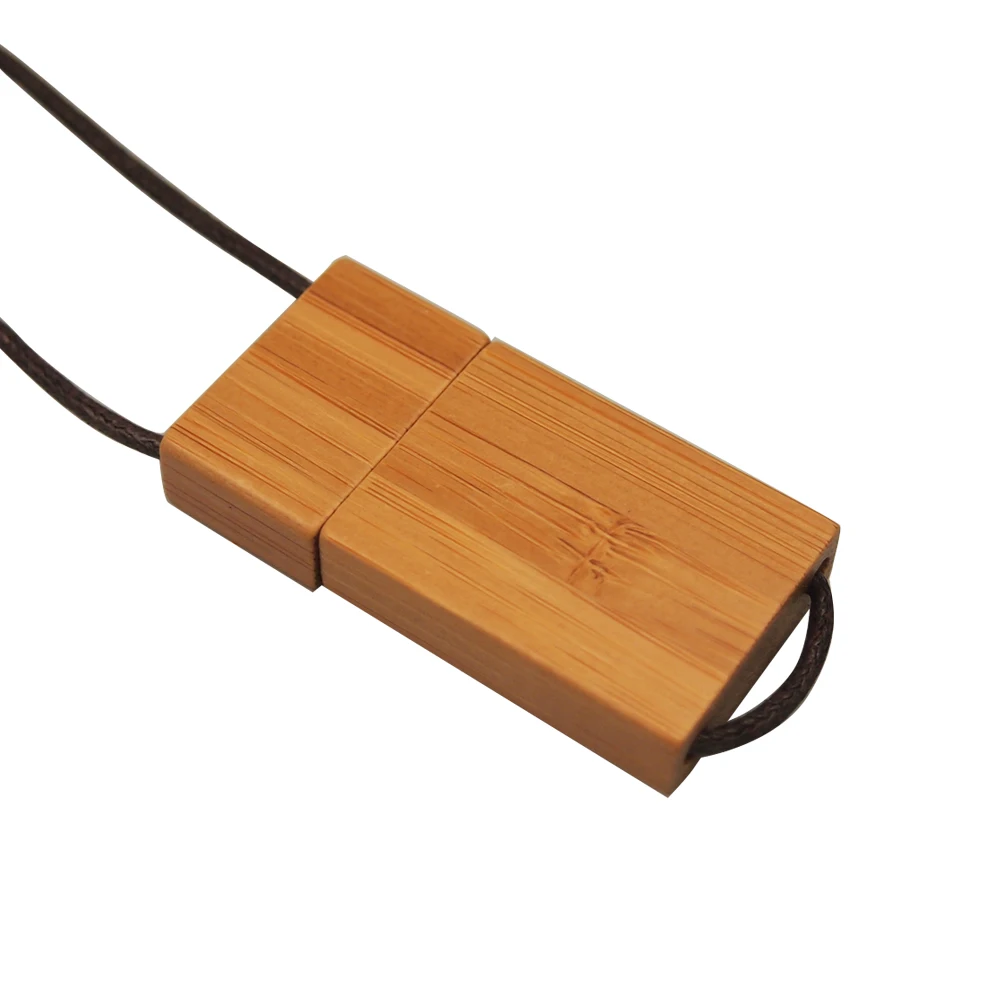 USB флеш накопитель деревянный с ремешком 4/16/32/64/128 ГБ|USB флэш-накопители| |