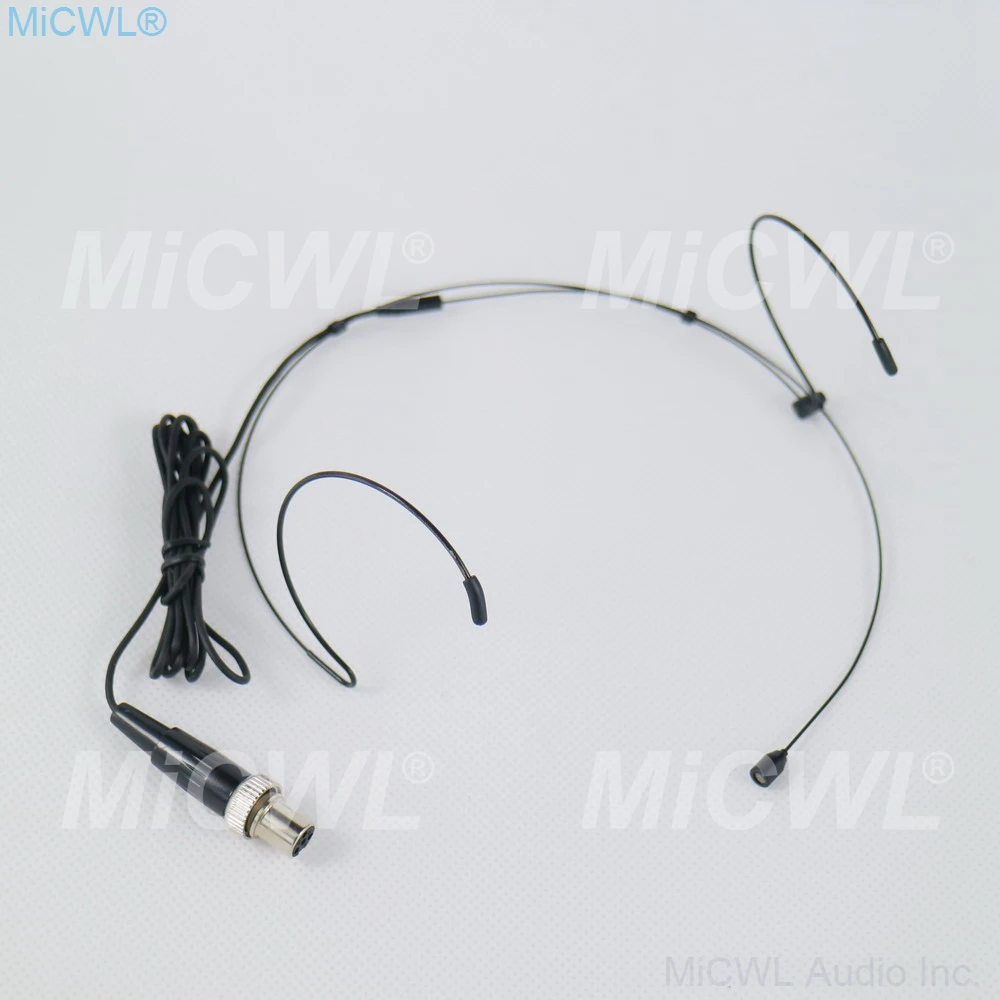 

Best Tie Clip Lavalier Omnidirectional Ear Hook Headset Microphone For MiPro All Wireless BeltPack System 4Pin Lock
