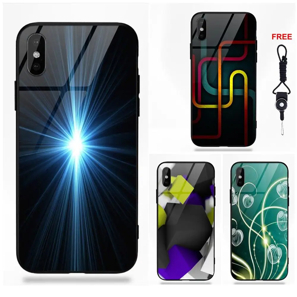 Для Apple iPhone 5 5C 5S SE 6 6S 7 8 Plus X XS чехол для MAX XR модная мягкая рамка из ТПУ закаленное