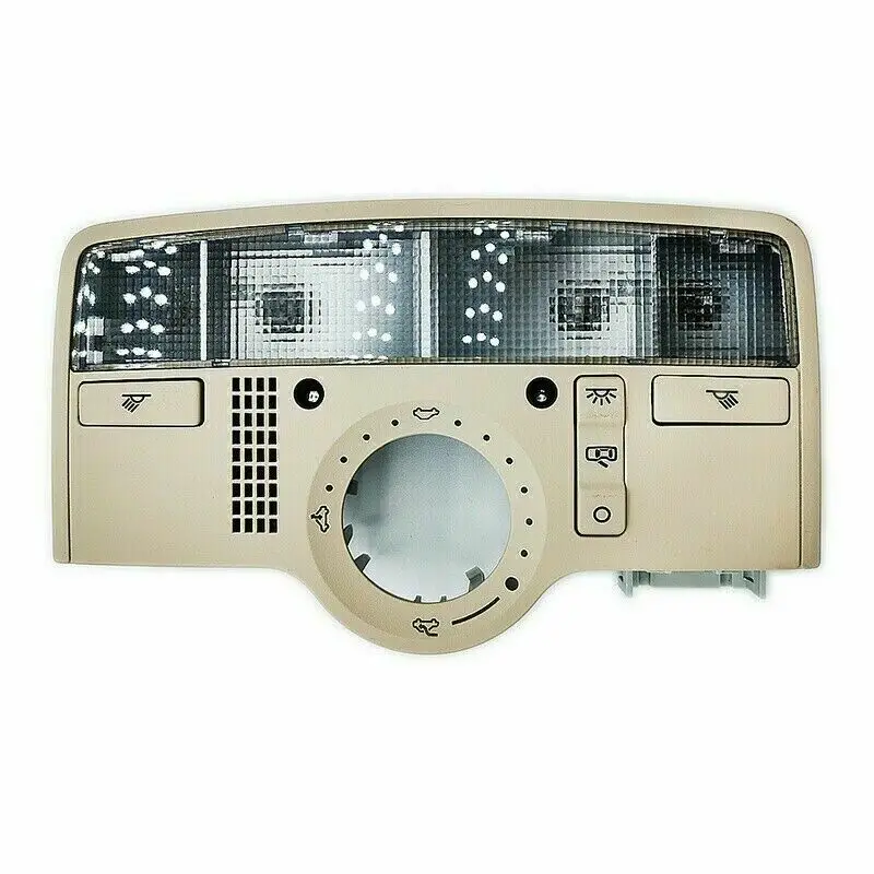 

3B7 947 106B Front Rear Row of Indoor Dome Light For VW Passat B5 09-11 Interior Beige Dome Light Reading Lamp with SunRoof