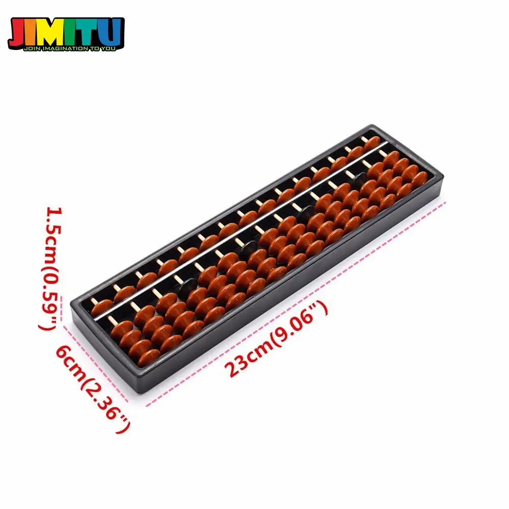 15 цифр арифметические бусины Abacus колонки детские школьные Обучающие инструменты