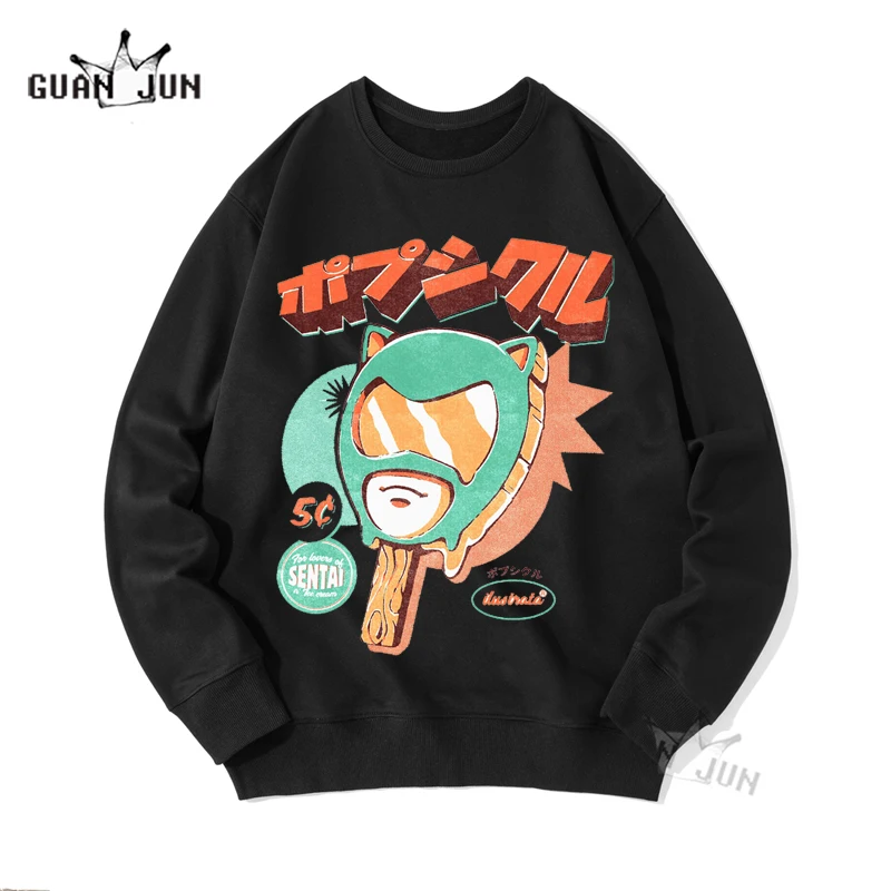 

Толстовка мужская с капюшоном и круглым вырезом, в стиле унисекс