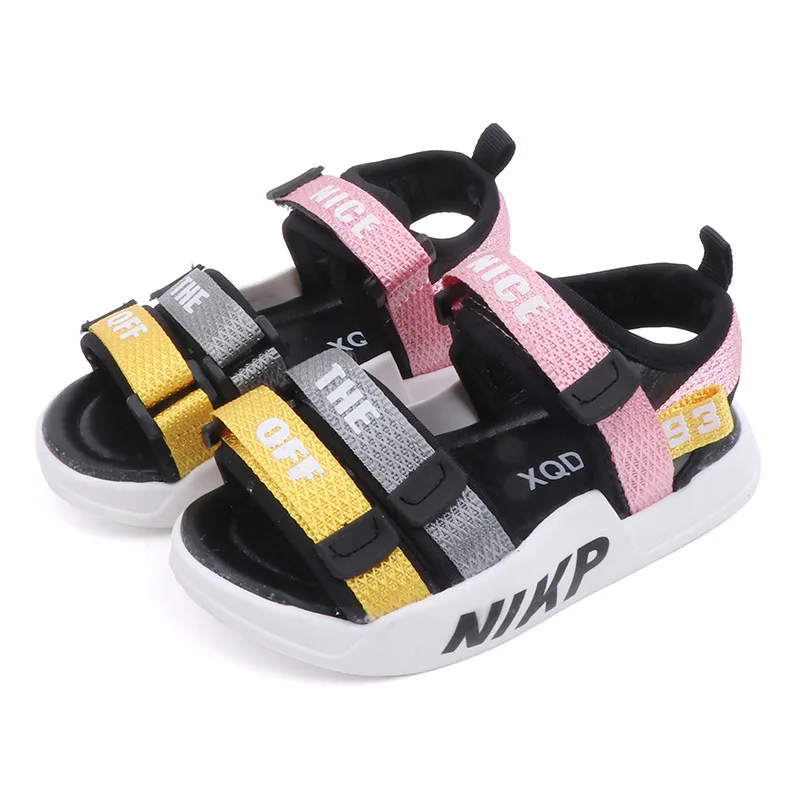 Сандалии для мальчиков детская пляжная обувь с мягкой подошвой детские сандалии