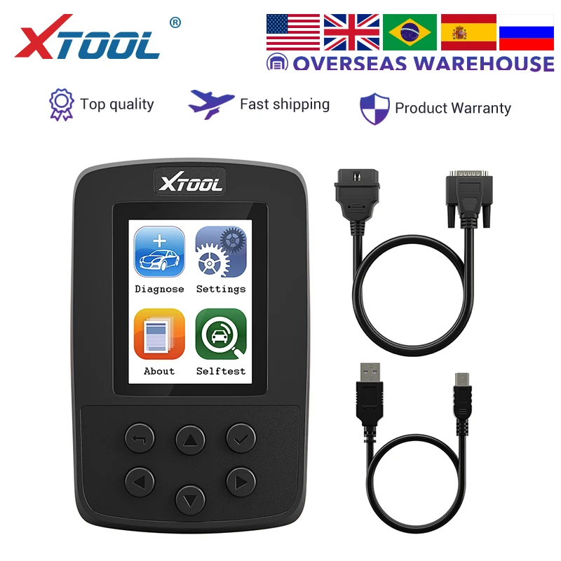 XTOOL SD100 OBD2 считыватель кодов Сканер автоматический диагностический инструмент полный OBDII бесплатное обновление считывание информации о транспортных средств PK ELM327 сканирующий инструмент