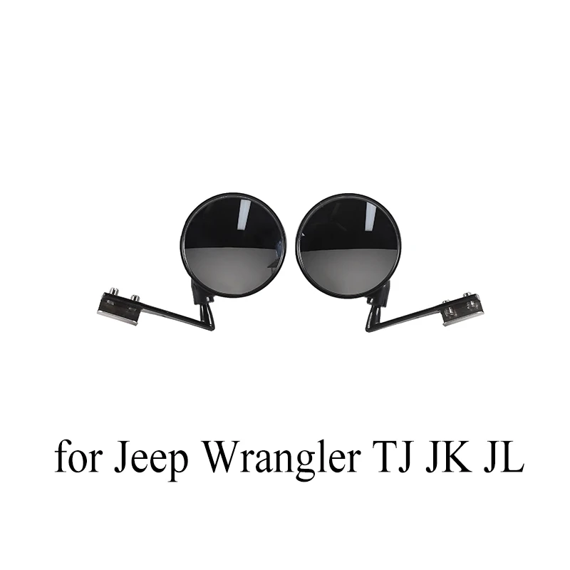 Blind spot mirror MOPAI зеркальная Крышка для Jeep Wrangler 1987+ Автомобильное зеркало заднего вида Регулировка слепого пятна для Jeep Wrangler YJ TJ JK JL 2007 - Цвет: Blind spot mirror