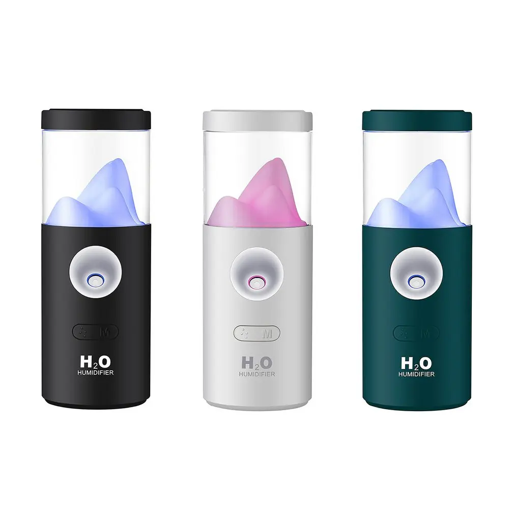 

Creative USB Charging Rotary Humidifier 130 Degree Shaking Head Atomizer Large Capacity Ultrasonic Purifier