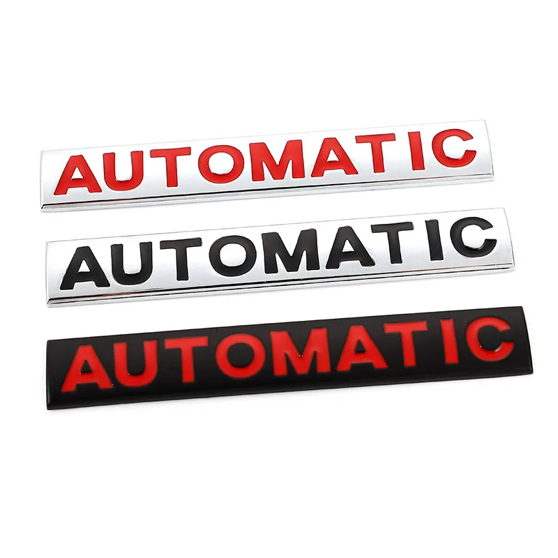 Металлическая Автомобильная 3D наклейка хромированная Автоматическая эмблема